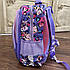 Шкільний рюкзак для дівчинки з принтом єдинорога 1-4 клас, фото 4