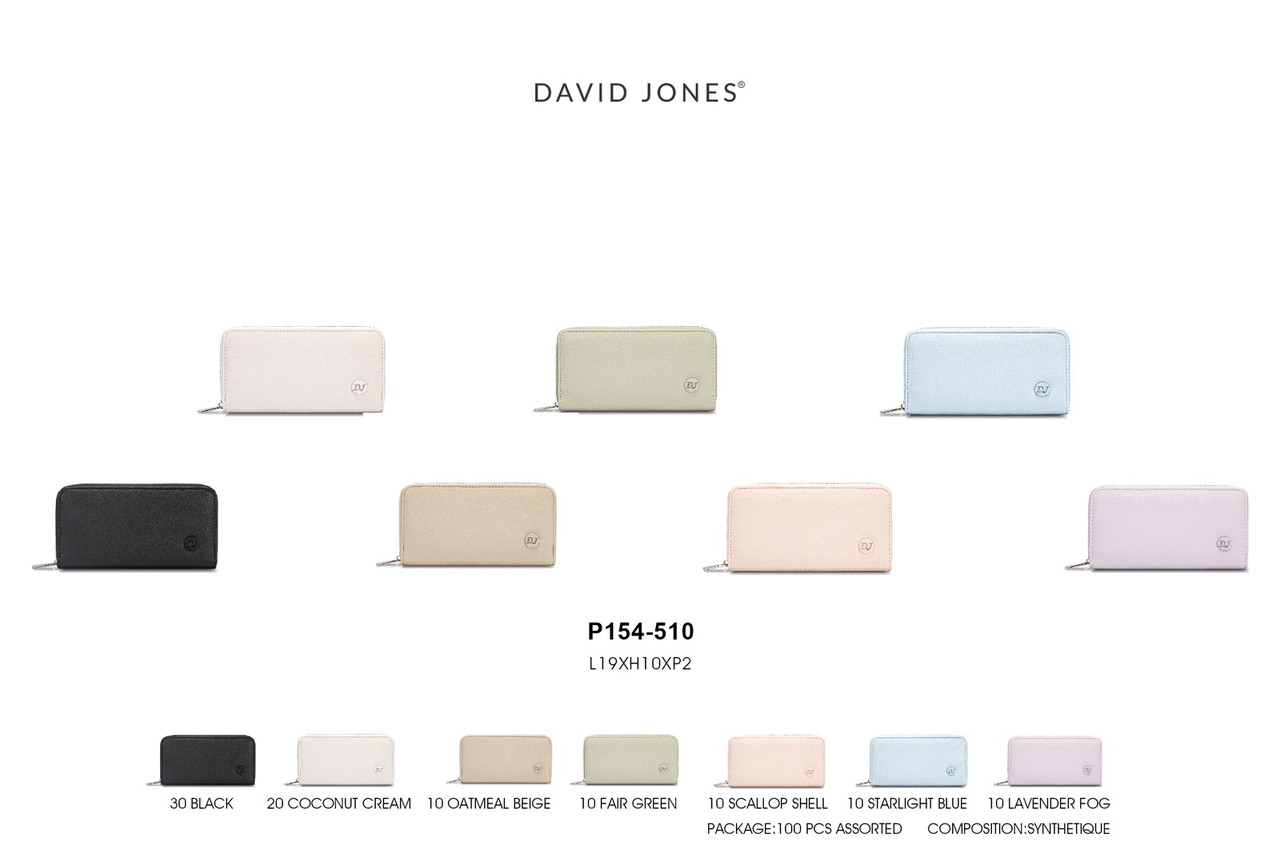 Гаманець жіночий на змійці DAVID JONES 510 гаманців оптом David Jones (Девід Джонс) Одеса 7км