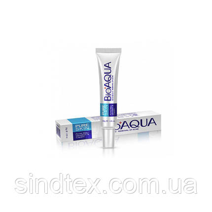 Крем для обличчя BIOAQUA Pure Skin для лікування акне, 30 г, фото 2