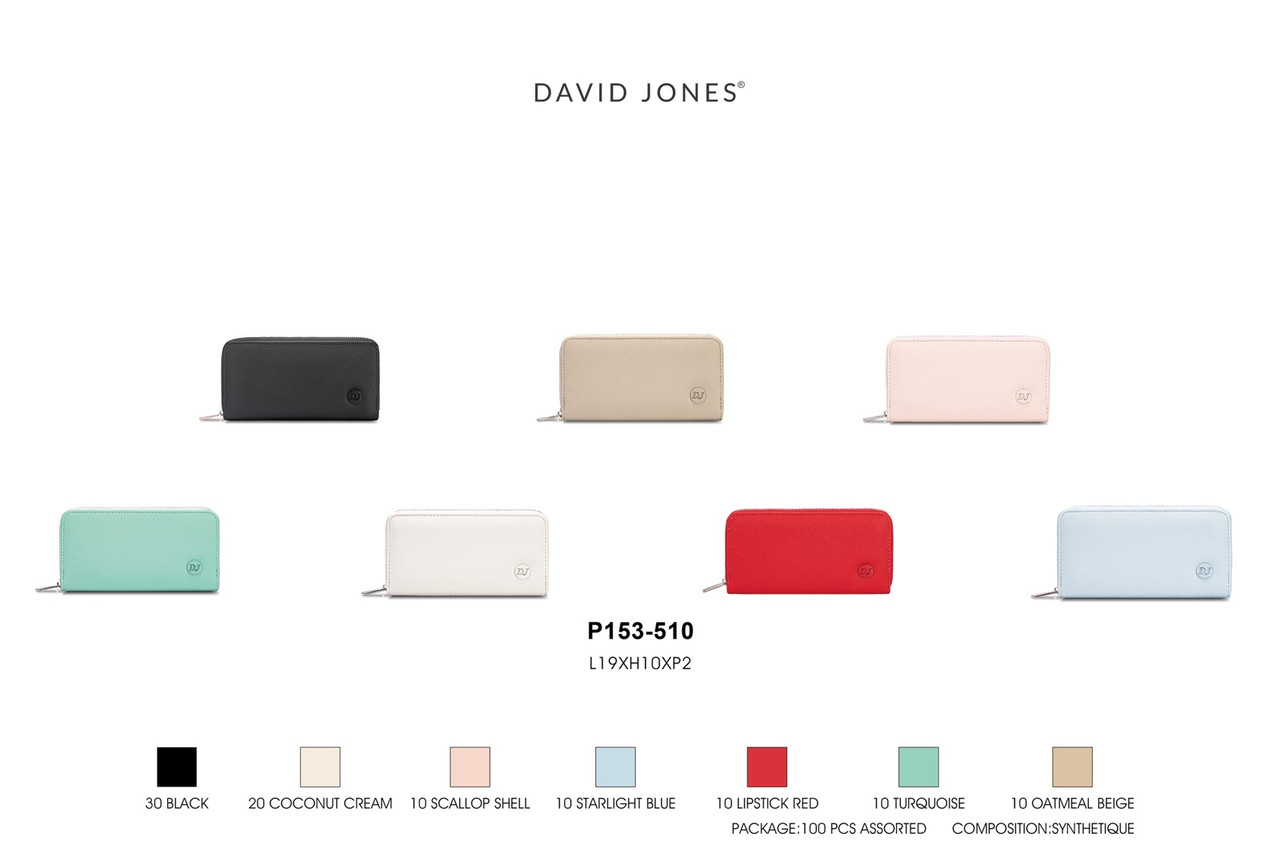 Гаманець жіночий на змійці DAVID JONES 510 гаманців оптом David Jones (Девід Джонс) Одеса 7км