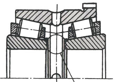 Підшипник 2-697920Л1 (160098X/160152XH) 15 ГПЗ розміри 98.425*152.4*92, фото 2
