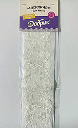 Мереживо для торта Преміум №2 біле