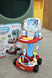 Набір лікаря з візком Limo Toy 660-45-46, red