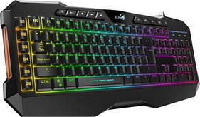 Дротова клавіатура Genius Scorpion K11 Pro, Black, USB, RGB підсвітка, 1.8 м