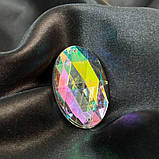 Стрази акрилові пришивні 20х30 мм, хамелеон, фото 2