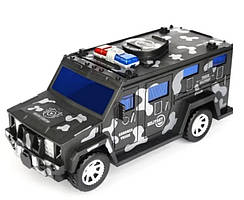 Іграшковий сейф скарбничка Military Car Safe Box з купюроприймачем камуфляж