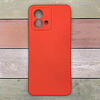 Чохол для Motorola Moto G84 червоний силіконовий бампер SOFT Silicone Case, ультратонкий, Soft Touch