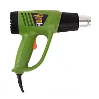 Procraft PH-2200E технічний фен, 2200 Вт, 300 600°C, гарантія 36 міс