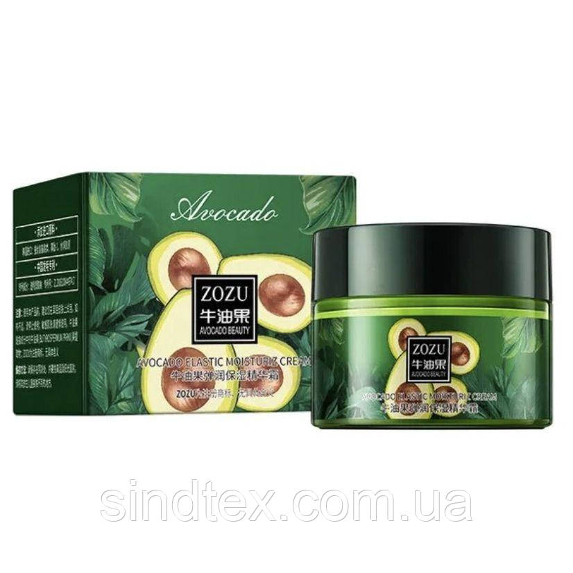 Зволожувальний крем для обличчя Zozu Avocado Elastic Moisturiz Cream, 50г