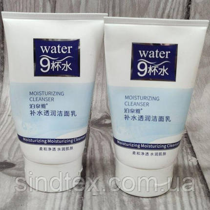 Увлажняющий крем-гель для умывания Bioaqua 9 Cups Of Water Facial Cleanser, 100г, фото 1