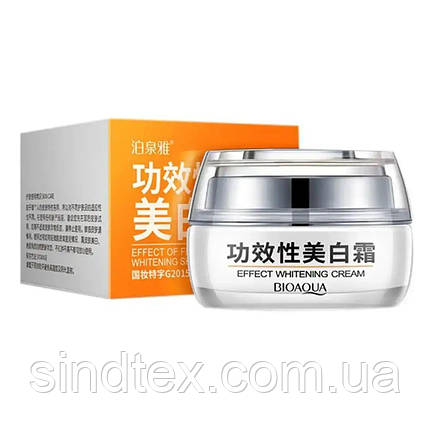 Відбілювальний крем для обличчя Bioaqua Whitening з журавлинним екстрактом, 30г, фото 2