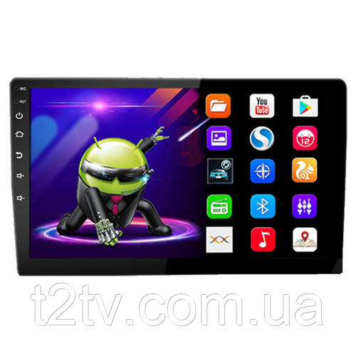 Автомагнітола 10.1" 2/32ГБ Android 11 Wi-Fi GPS 2xUSB 2 DIN 4x60Вт, K803, фото 1