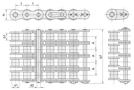 Ланка сполучна С4ПР-19.05-128 (60-4CL12A-4CL) BEL, фото 2