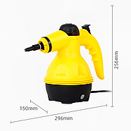 Ручний пароочисник 1000 Вт з баком 350 мл і набором з 6 насадок RAF R.1028, фото 10