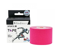 Кінезіотейп KINDMAX TAPE Standart (Pink)