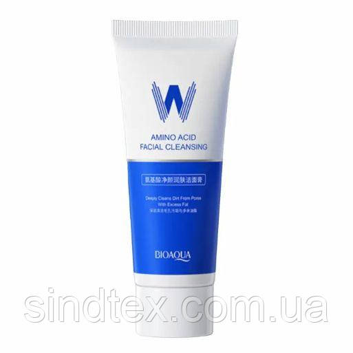 Пінка для вмивання Bioaqua Amino Acid з амінокислотами, 60г