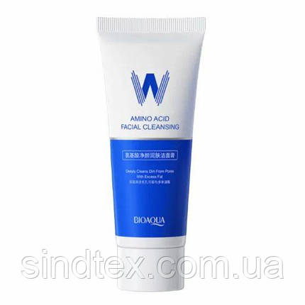 Пінка для вмивання Bioaqua Amino Acid з амінокислотами, 60г, фото 1
