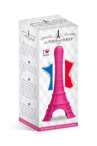 Дилдо La Tour Est Folle Paris Pink, фото 2