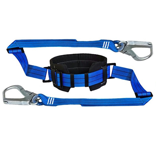 Пояс страхувальний безлямковий 4ПБ, зі 2*стропом стрічковим