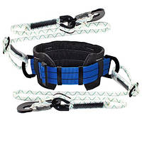 Пояс страхувальний безлямковий 6ПБ, зі 2*стропом канатним