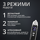 Вакуумна чистка обличчя, вакуумний очищувач для обличчя, очищувач пор для обличчя,  Hechpro (IF675), фото 2