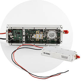 Модуль перешкод (jammer) 800-920 mHz, Gan 50W, 47 dBi, SMA з циркулятором