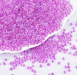 Бісер Бензиновий 2 мм 50 г Ліловий