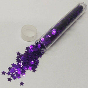 Фігурні блискітки 5г, фіолетовий (93705-6)