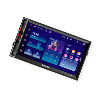 Магнітола 2DIN Andr 13.0 Decker FM, USB, AUX, MP5, AVI, екран 7, Wi-Fi, BT, 6х128Gb, CarPlay, GPS, GSM
