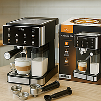 Кофемашина Zepline ZP-6806 рожковая, 3000 Вт, 20 бар, с капучинатором и холодным режимом