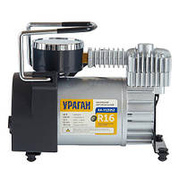 Компресор "Ураган" KA-У12052 150psi/15Amp/40 л/прикур.+ перехідник/Автостоп 2режима