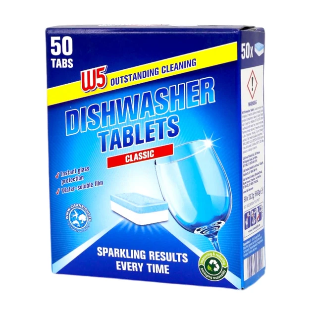 Таблетки для посудомийних машин W5 CLASSIC 50 шт
