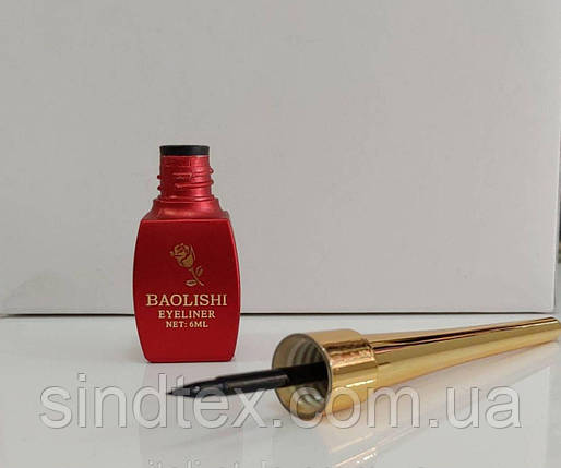 Суперстійка підводка для повік Baolishi, чорна, фото 1