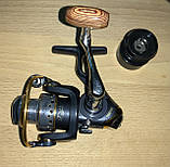 Невелика легка котушка для болонської вудки або ультралайтового спінінгу Teben 100, 7+1 Bb, фото 5