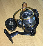 Невелика легка котушка для болонської вудки або ультралайтового спінінгу Teben 100, 7+1 Bb, фото 2