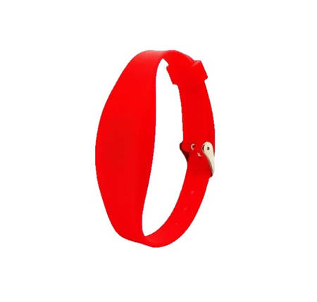 RFID браслет з чипом EM-Marin SEVEN R-61 червоний, фото 1
