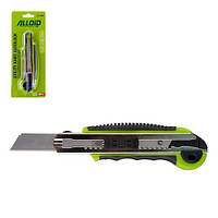 Alloid. Ніж пластик/гума з висувним сегментом. лезом 18 мм (3 шт.)