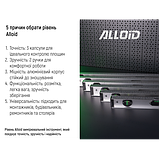 Alloid. Уровень строительный 120см, 3 капсулы 2 ручки, фото 4