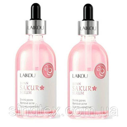 Сироватка для обличчя Jaran Sakura Serum з екстрактом сакури, 100мл, фото 1