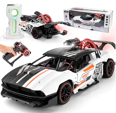 Великий стильний електромобіль машинка на р/у / Іграшковий автомобіль з рухомими деталями Світло пар зарядка