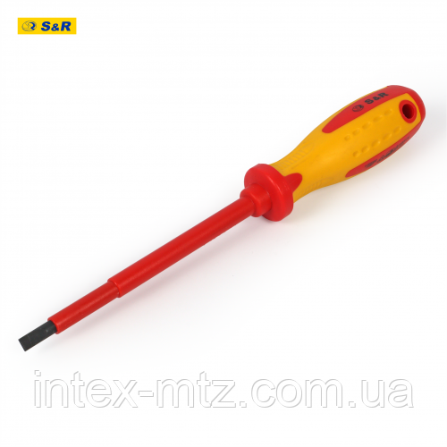 Викрутка S & R з профілем SL8 х 1.2 x 150мм 1000 V