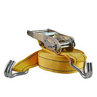 Стяжка вантажу 5T. ST-212D-10 YL 50 мм х 10 м