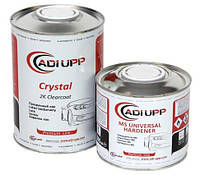 ADI UPP Автомобільний Лак Crystal MS (комплект 0,9 л + 0,45 л) Затверджувач MS Universal / Made in Italy