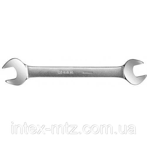 Ключ гайковий ріжковий S&R 14х15х190 мм