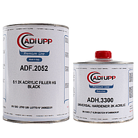 ADI UPP Автомобильный Грунт Черный 2K 5+1 ACTYLIC FILLER HS (комплект 1л + 0,2л) Затвержитель 2К