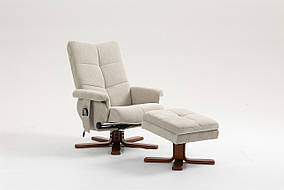 Крісло для відпочинку Avko Style ARMH 010 Beige з масажем, підігрівом