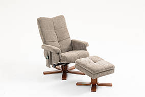 Крісло для відпочинку Avko Style ARMH 020 Cappuccino з масажем та підігрівом