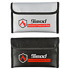 Набір вогнестійка папка-гаманець Imod 2 штуки Сіра + Чорна 20,5*13 см. Вогнетривка папка для документів, фото 10