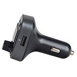 Модулятор FM, VOIN W-3387, 12-24 V 1 USB QC 3.0, PD 18W, BT5.0, Hands free, вольтметр, фото 3