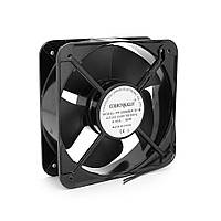 Кулер для охолодження серверних БЖ FP-20060EX-S1-B DC sleeve fan 2pin під паяння — 200*200*60 мм, 220V/0,43A,